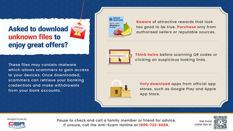CSA - Tips on Malware Scam Prevention